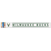 Milwaukee Bucks Perfect Cut Decals 2" x 17"