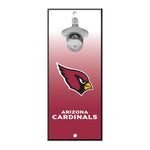 Arizona Cardinals Bottle Opener Sign 5x11