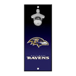 Baltimore Ravens Bottle Opener Sign 5x11