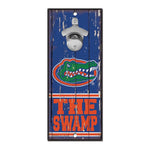 Florida Gators Bottle Opener Sign 5x11
