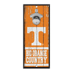 Tennessee Volunteers Bottle Opener Sign 5x11