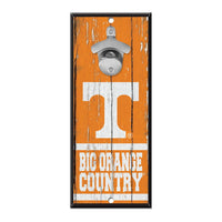 Tennessee Volunteers Bottle Opener Sign 5x11