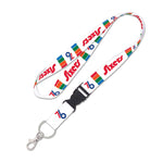 Philadelphia 76ers / City Edition Lanyard w/detachable buckle 1"
