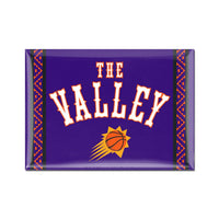 Phoenix Suns / City Edition Metal Magnet 2.5" x 3.5"