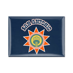 San Antonio Spurs / City Edition Metal Magnet 2.5" x 3.5"