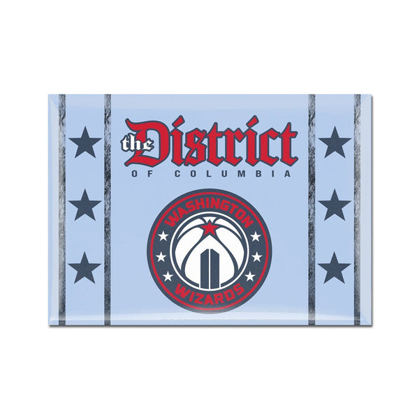 Washington Wizards / City Edition Metal Magnet 2.5" x 3.5"