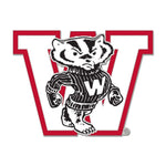 Wholesale-Wisconsin Badgers / Vintage Collegiate Collector Enamel Pin Jewelry Card