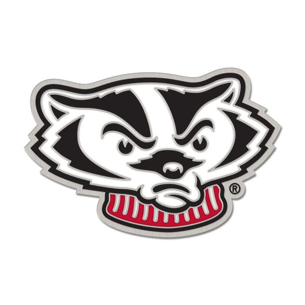 Wholesale-Wisconsin Badgers Collector Enamel Pin Jewelry Card