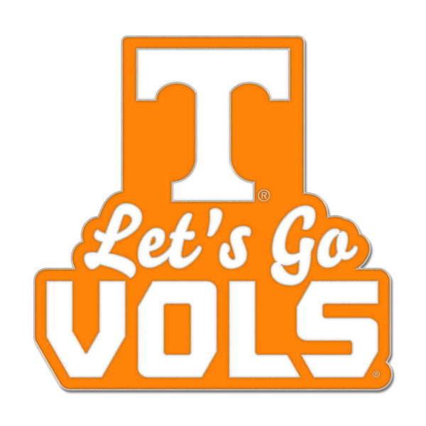 Tennessee Volunteers Slogan Collector Enamel Pin Jewelry Card