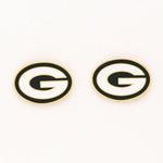 Green Bay Packers Earrings Jewelry Card