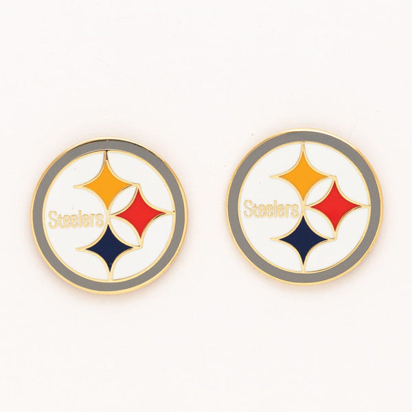 Pittsburgh Steelers Earrings Jewelry Card