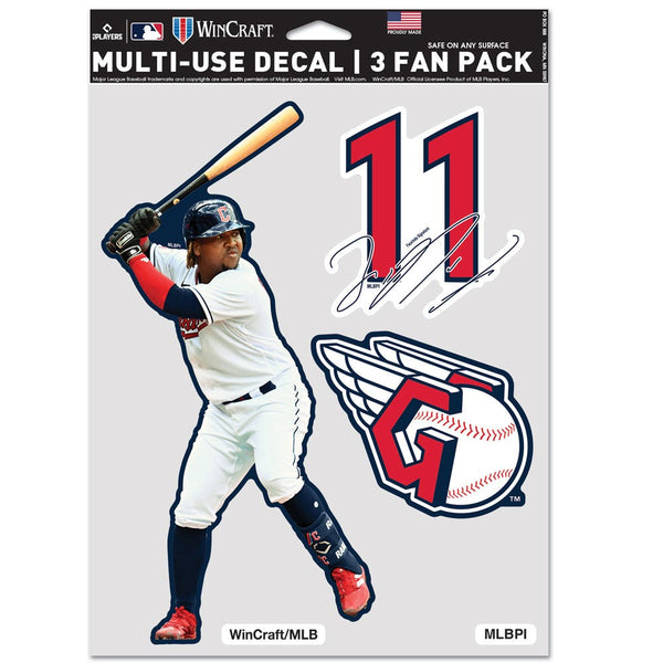 Cleveland Guardians PLAYERS CHOICE DIAMOND CLUB(R) Multi Use 3 Fan Pack Jose Ramirez