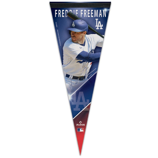 Los Angeles Dodgers PLAYERS CHOICE DIAMOND CLUB(R) Premium Pennant 12" x 30" Freddie Freeman