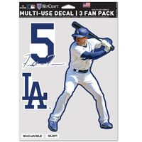 Los Angeles Dodgers PLAYERS CHOICE DIAMOND CLUB(R) Multi Use 3 Fan Pack Freddie Freeman