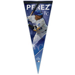 Kansas City Royals PLAYERS CHOICE DIAMOND CLUB(R) Premium Pennant 12" x 30" Salvador Perez