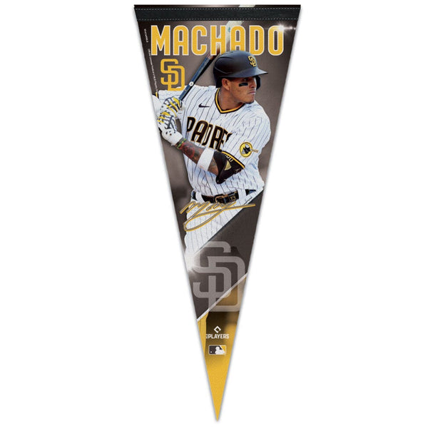 San Diego Padres PLAYERS CHOICE DIAMOND CLUB(R) Premium Pennant 12" x 30" Manny Machado