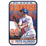 New York Mets Plastic Sign 11" x 17" Pete Alonso