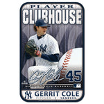 New York Yankees Plastic Sign 11" x 17" Gerrit Cole