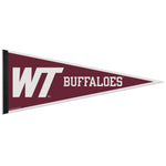 Wholesale-West Texas A&amp;M Buffaloes Classic Pennant, bulk 12" x 30"