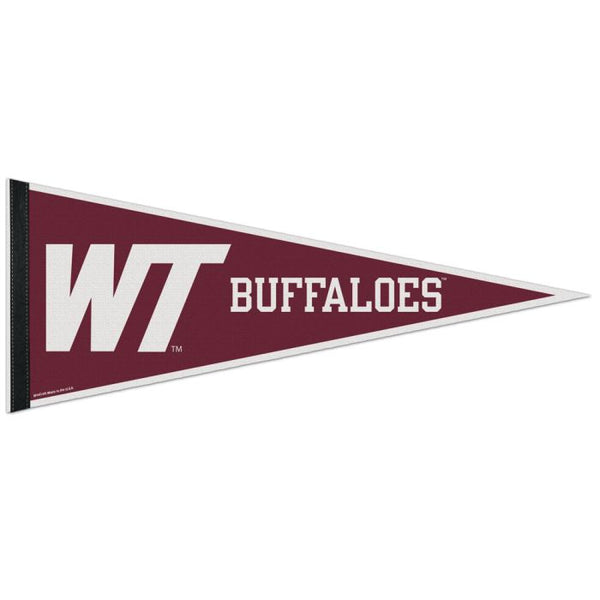 Wholesale-West Texas A&amp;M Buffaloes Classic Pennant, carded 12" x 30"