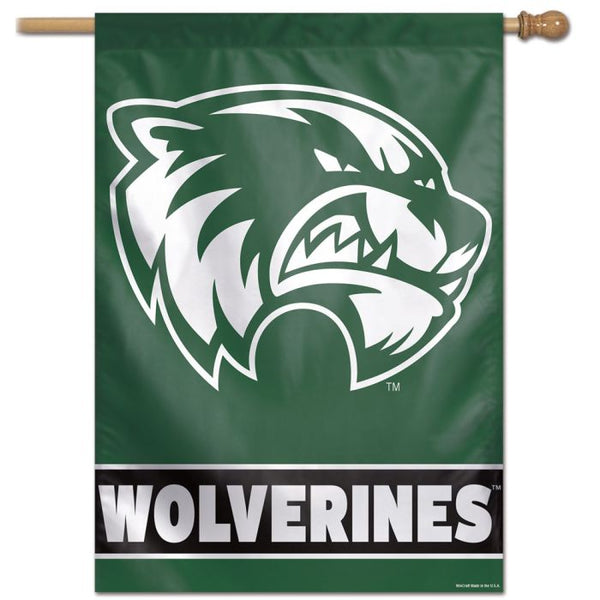 Wholesale-Utah Valley Wolverines Vertical Flag 28" x 40"