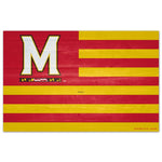 Wholesale-Maryland Terrapins AMERICANA Wood Sign 11" x 17" 1/4" thick