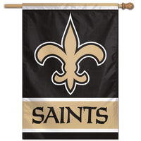 New Orleans Saints Vertical Flag 28" x 40"
