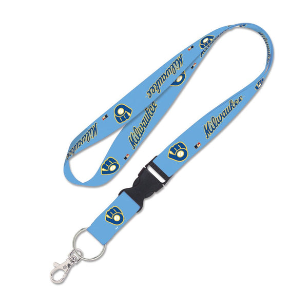 Milwaukee Brewers / Cooperstown Lanyard w/detachable buckle 1"