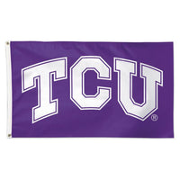 Wholesale-TCU Horned Frogs Flag - Deluxe 3' X 5'