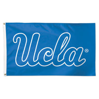 UCLA Bruins BLUE LOGO ON BLUE BACKGROUND Flag - Deluxe 3' X 5'