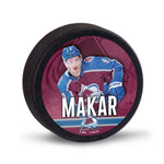 Colorado Avalanche Hockey Puck Packaged Cale Makar