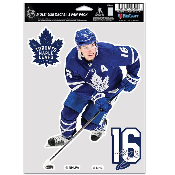 Toronto Maple Leafs Multi Use 3 FAN PACK Mitch Marner