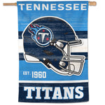Tennessee Titans RETRO/VINTAGE Vertical Flag 28" x 40"