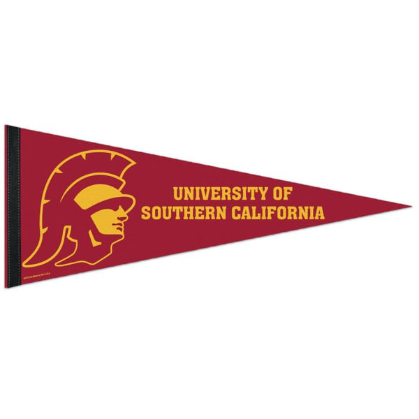 Wholesale-USC Trojans Premium Pennant 12" x 30"