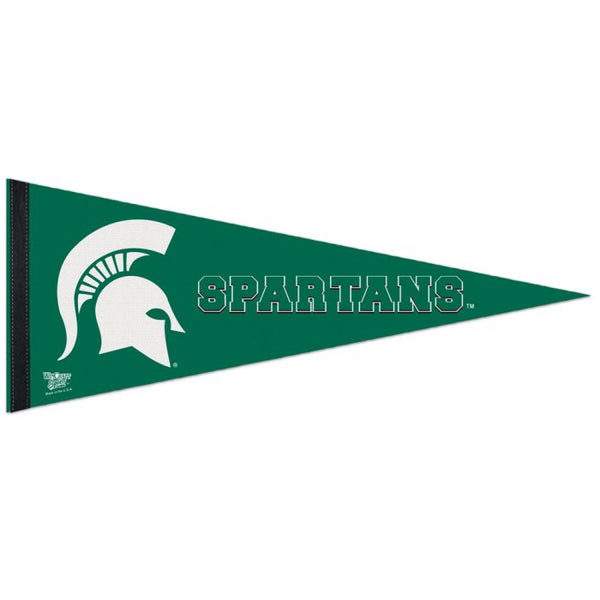 Wholesale-Michigan State Spartans SPARTANS Premium Pennant 12" x 30"