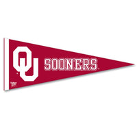 Wholesale-Oklahoma Sooners Premium Pennant 12" x 30"