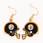 Pittsburgh Steelers Earrings Jewelry Card