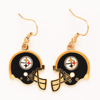 Pittsburgh Steelers Earrings Jewelry Card