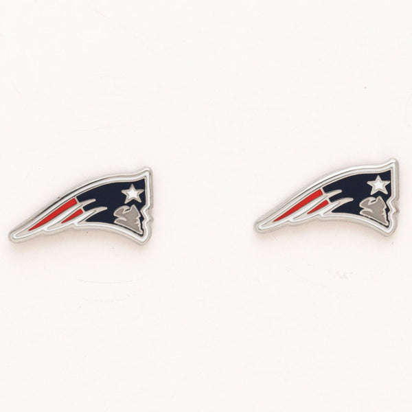 New England Patriots Earrings Jewelry Card