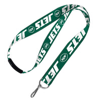 New York Jets Lanyards w/Breakaway 1"