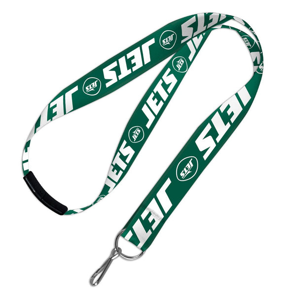 New York Jets Lanyards w/Breakaway 1"