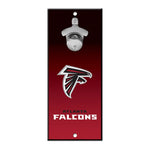 Atlanta Falcons Bottle Opener Sign 5x11