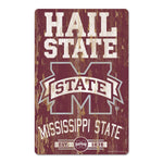 Mississippi State Bulldogs Wood Sign 11" x 17" 1/4" thick