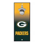 Green Bay Packers Bottle Opener Sign 5x11
