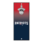 New England Patriots Bottle Opener Sign 5x11