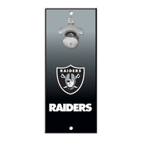 Las Vegas Raiders Bottle Opener Sign 5x11