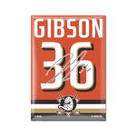 Anaheim Ducks Metal Magnet 2.5" x 3.5" John Gibson