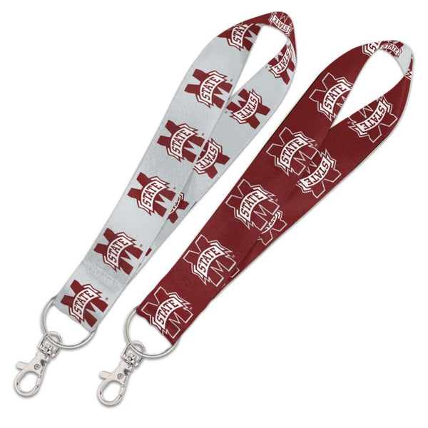 Wholesale-Mississippi State Bulldogs Lanyard Key Strap 1"