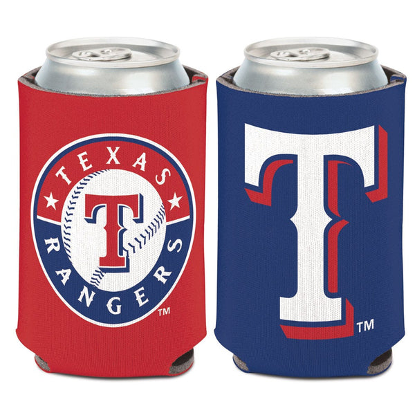 Texas Rangers 2 color Can Cooler 12 oz.