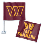 Washington Commanders Car Flag 11.75" x 14"
